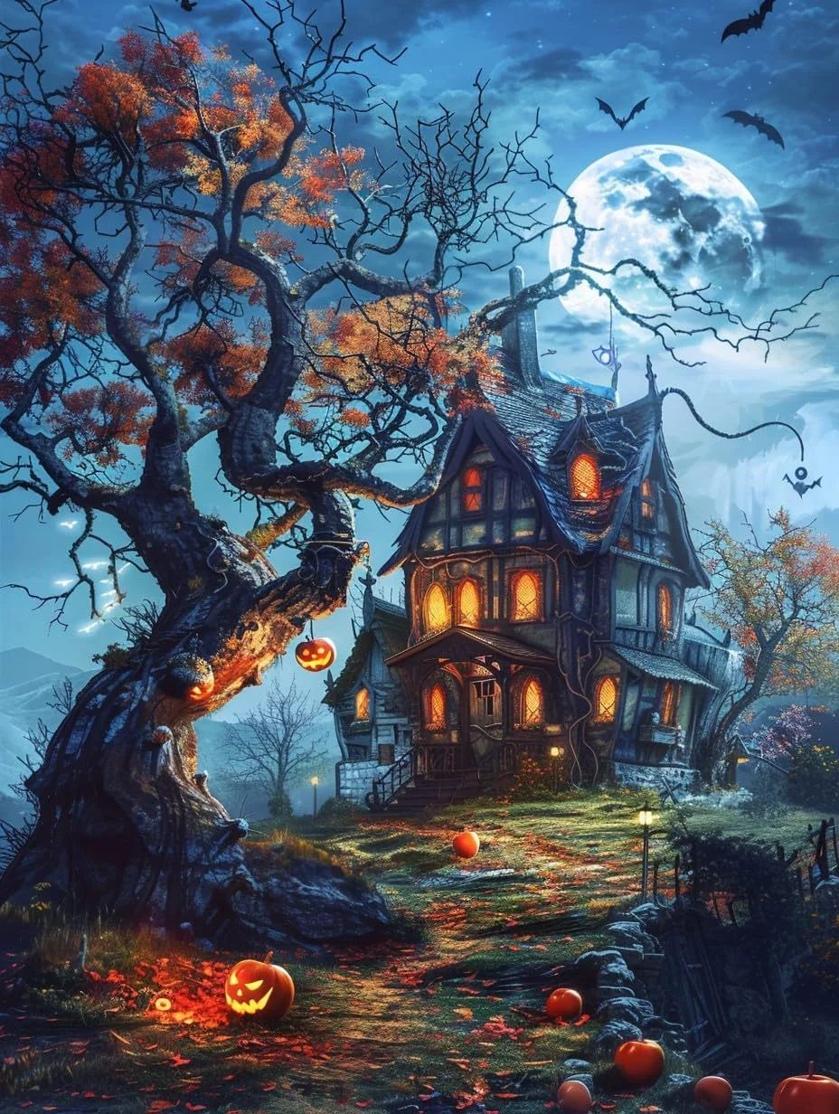 paint by numbers kits depicts castle in the wilderness