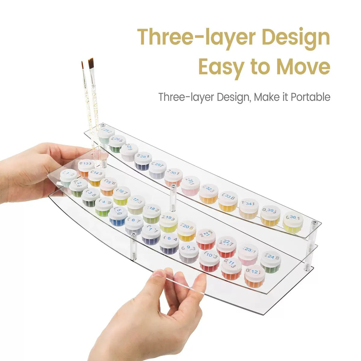 Painting By Numbers Paint Organizer
