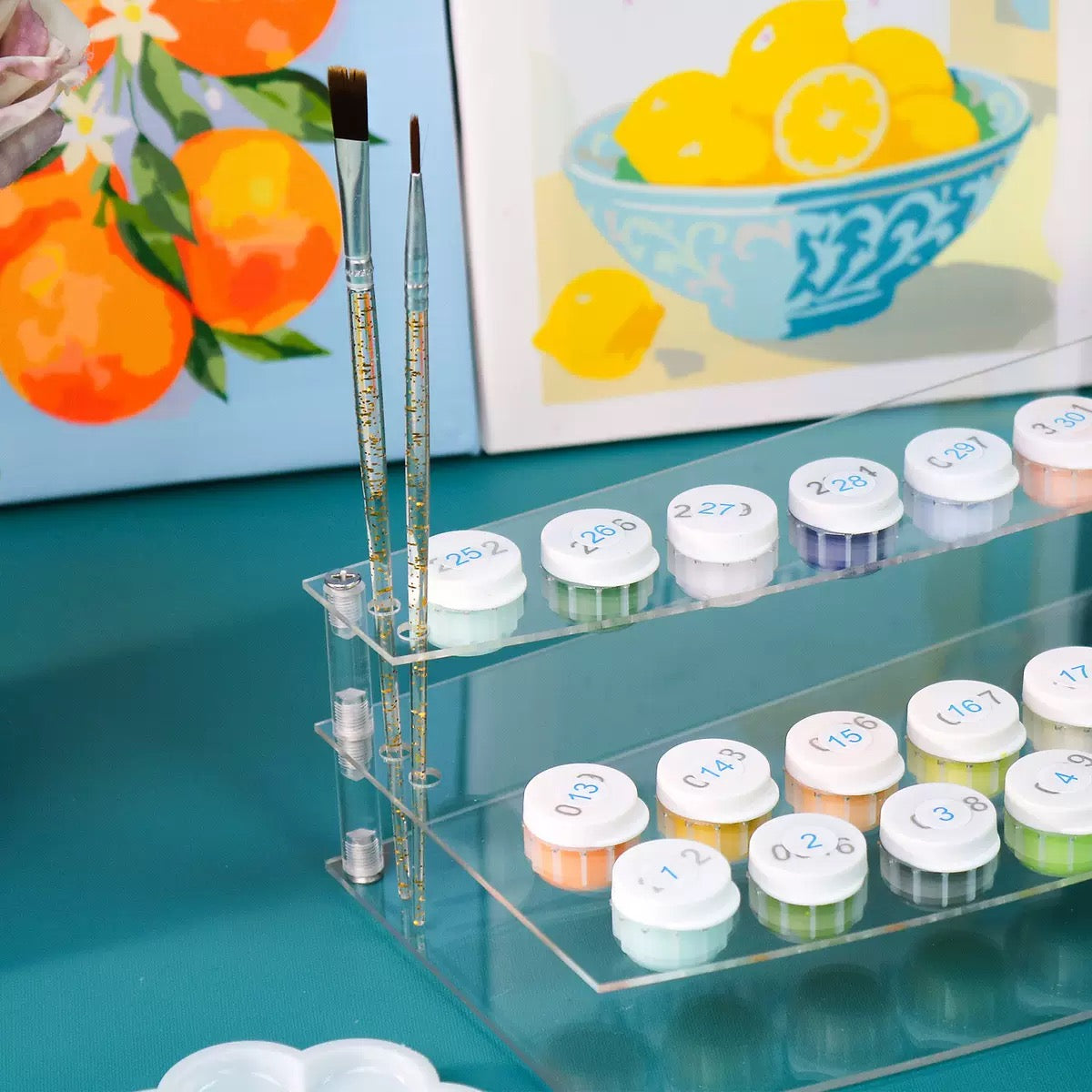 Painting By Numbers Paint Organizer