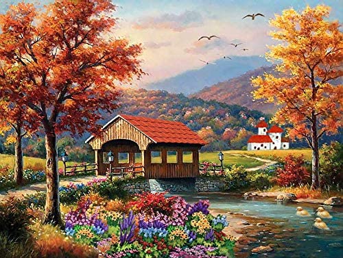 Paint by Numbers Kit Beautiful Scenery