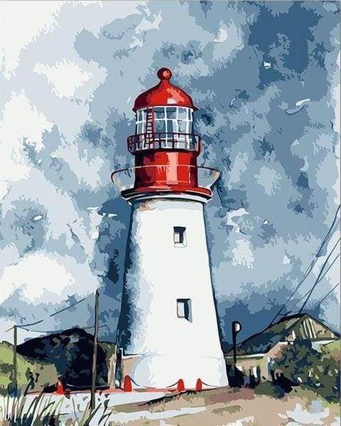 Paint by Numbers Kit Lighthouse