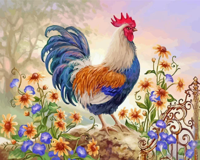 Paint by Numbers Kits Rooster