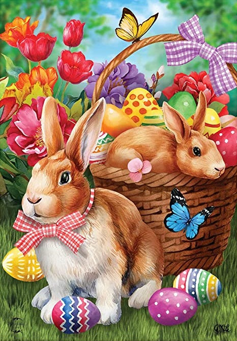 Paint by Numbers Kit Easter Bunny