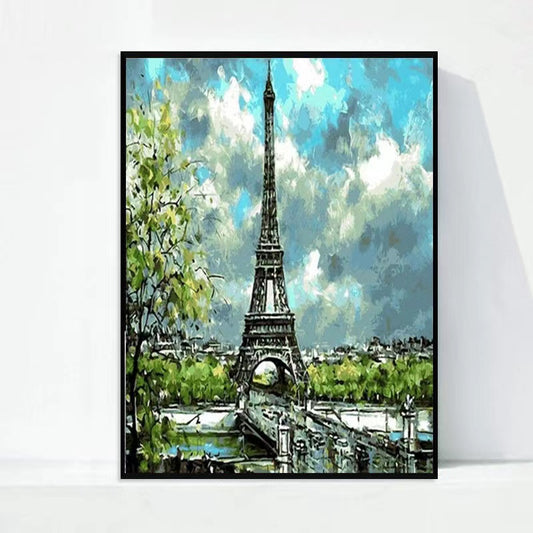 Paint by Numbers Kit Eiffel Tower