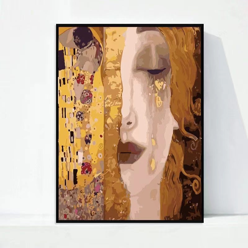 Paint by Numbers Kit Crying Woman – diyartpaint